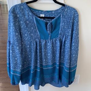 Large GAP BoHo blouse